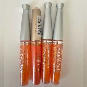 Jordana & Milani Sparkle Lips Display Lot – Coral Y2K Packaging